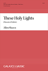 These Holy Lights - Haneirot Halalu by Shawn Allen for SA