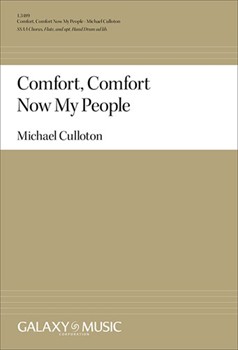 Comfort Comfort Now My People by Trente quatre pseuau - Culloton Michael - Olearius and Winkworth for SSAA/flute
