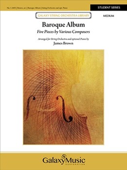 Baroque Album by - Brown James - for String Orchestra