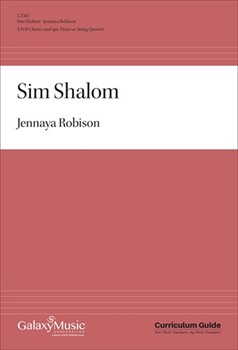 Sim Shalom by Robison Jennaya for SATB