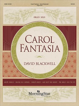Carol Fantasia by Blackwell David for Organ