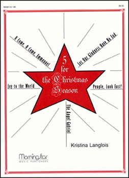 Five For The Christmas Season by Langlois Kristina - Langlois Kristina - for Organ
