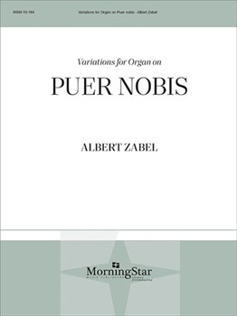 Variations For Organ On Puer Nobis by Zabel Albert - Zabel Albert - for Organ