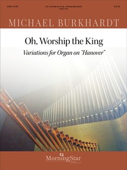 Oh Worship The King by Burkhardt Michael - Burkhardt Michael - for Organ