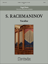 Vocalise by Rachmaninoff Sergei - Potts Nigel - for Organ