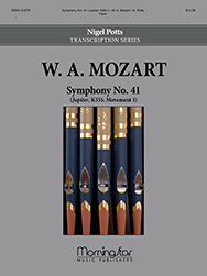 Symphony No. 41 (Jupiter K551) by Mozart Wolfgang Amadeus - Potts Nigel - for Organ