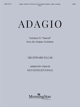 Adagio Nimrod From Enigma Variations by Elgar Edward - Jennings Kenneth - for Organ