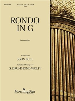 Rondo For Organ by Bull John - Wolff S Drummond - for Organ Solo