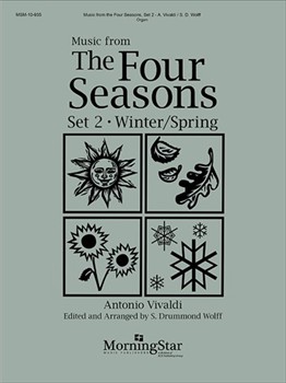 Music From The 4 Seasons Set 2 by Vivaldi Antonio Lucio - Wolff S Drummond - for Organ