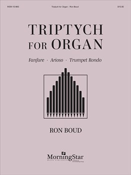 Triptych For Organ by Boud Ron for Organ Solo