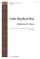 Little Shepherd Boy by Davis Katherine K. - Davis Katherine K - for 2-Part Treble