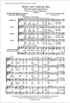 Hodie nobis coelorum Rex (This glad day, the King of heaven)