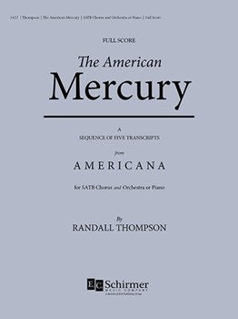 Americana (The American Mercury) (Additional Full Score)