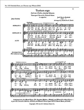 Tantum ergo (God our Father)