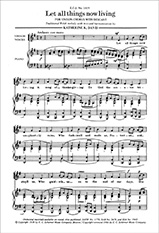 Let All Things Now Living