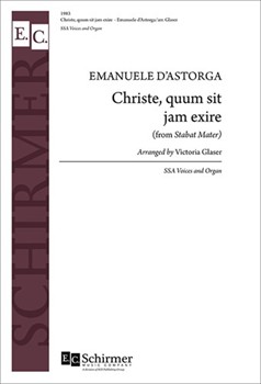 Christe, quum sit jam exire (Christ, Now at Thy Passion)