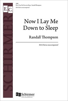 Now I Lay Me Down To Sleep by Thompson Randall for SSA