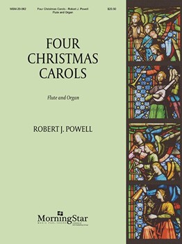 4 Christmas Carols by Powell Robert Jennings - Powell Robert - for Flute w/ Organ