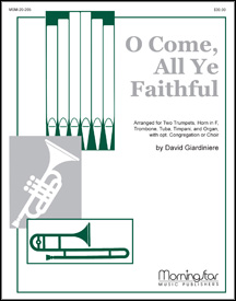 O Come All Ye Faithful by Giardiniere David for Optional Congregation or Choir