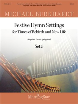 Festive Hymn Settings For Times Of... by Burkhardt Michael for Congregation SATB or Unison Voices