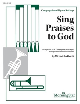 Sing Praises To God by Parry C H H - Burkhardt Michael - for SATB Congregation Optional Soprano Descant