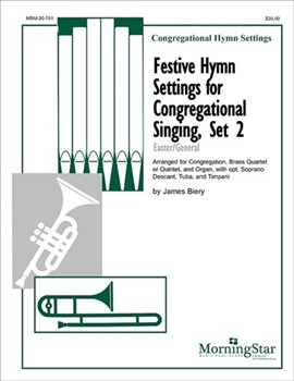 Festive Hymn Settings For Congregational Singing - Set 2 by Biery James for Congregation Optional Soprano Descant