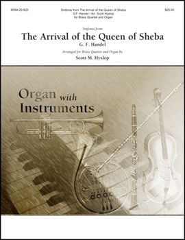 Arrival Of The Queen Of Sheba The by Handel George Frideric - Hyslop Scott M - for Brass Quartet