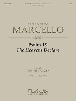 Psalm 19 by Marcello Benedetto - Janzer Dennis - for Piano and Organ