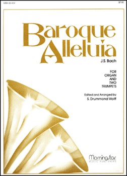Baroque Alleluia by Bach Johann Sebastian - Wolff S Drummond - for Vocal Solo - Low [Eb] Voice