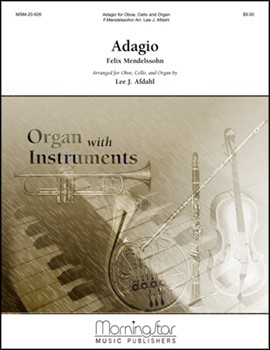 Adagio by Mendelssohn Felix - Afdahl Lee - for Instr W/or