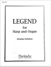 Legend For Harp & Organ by Callahan Charles - Callahan Charles - for Harp W/org