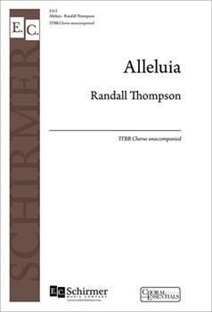 Alleluia by Thompson Randall for TTB/TBB/TTBB a cappella