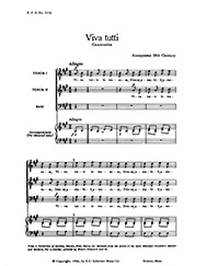 Viva Tutti by Anonymous for TTB/TBB/TTBB (TTB) a cappella