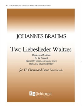 2 Liebeslieder Waltzer by Brahms Johannes for TTB/TBB/TTBB