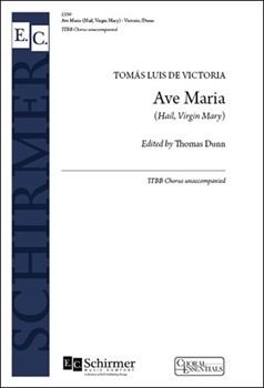 Ave Maria by De Victoria Tomas L for TTB/TBB/TTBB a cappella