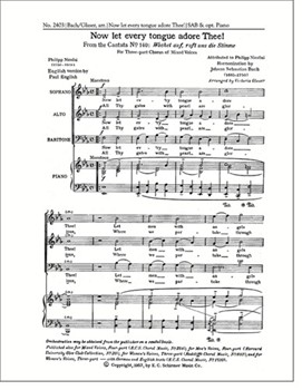 Now Let Every Tongue Adore Thee, BWV 140