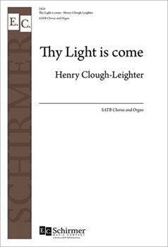 Thy Light is come