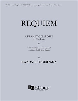 Requiem (Full Choral Score) by Thompson Randall for SATB/SSAATTBB