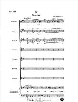 Mass of the Holy Spirit: 4. Sanctus