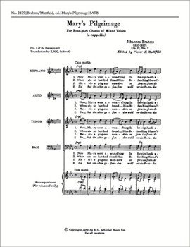 Marienlieder: 3. Mary's Pilgrimage (Marias Wallfahrt)