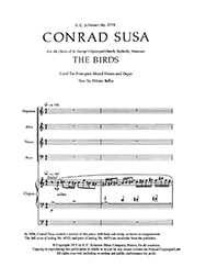 Birds The by Susa Conrad Belloc Hilaire for SATB