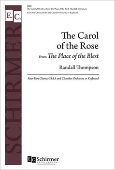 Carol of the Rose The by Thompson Randall Herrick Robert for 2-Part Treble