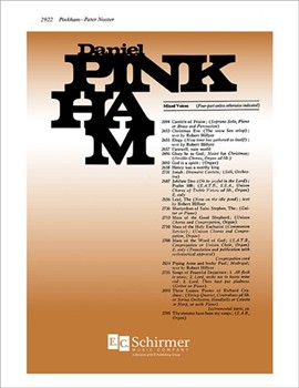 Pater Noster (Score)