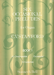 Six Occasional Preludes Book 1 #1-3 for