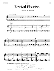 Festival Flourish by Pearce Thomas R for Handbells