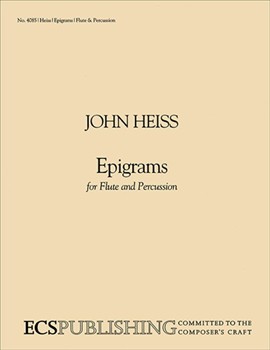 Epigrams (Two scores)