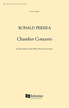 Chamber Concerto (Study Score)