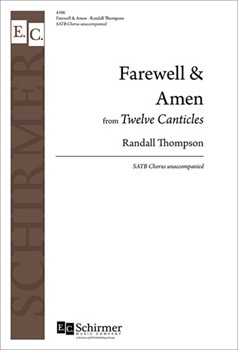 Twelve Canticles: 11. Farewell; 12. Amen