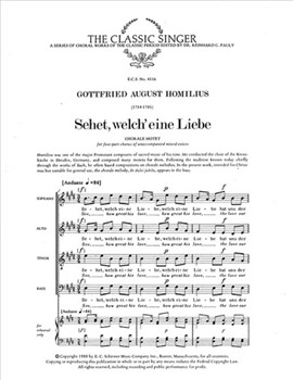 Sehet, welch'eine Liebe (Father Has Shown Us)