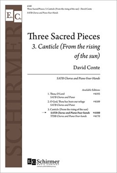 Three Sacred Pieces: 3. Canticle